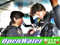 BWRAF Dive Check with two person before the dive